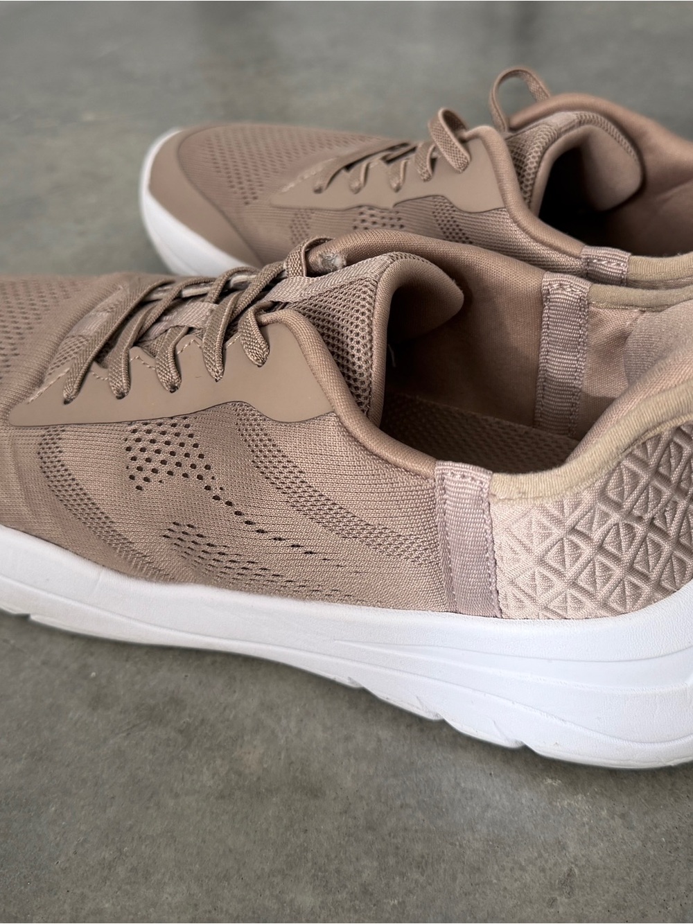 Aerosols Comfort Knit Women's Sneakers - Taupe